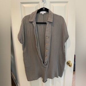 Muslin cotton romper